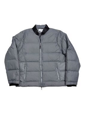 CALVIN KLEIN Jacket Goose Down Fill Winter Bomber Puffer Parka Coat Mens XL